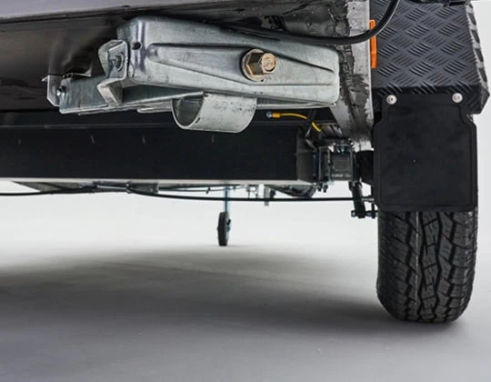 Hintere stabile Ecken