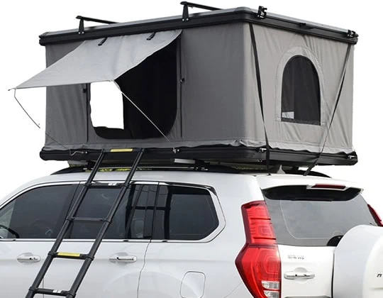 Quadratisches Dachzelt